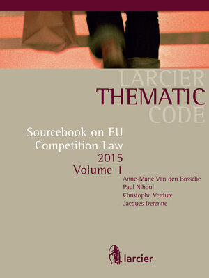 cover image of Sourcebook on EU Competition Law